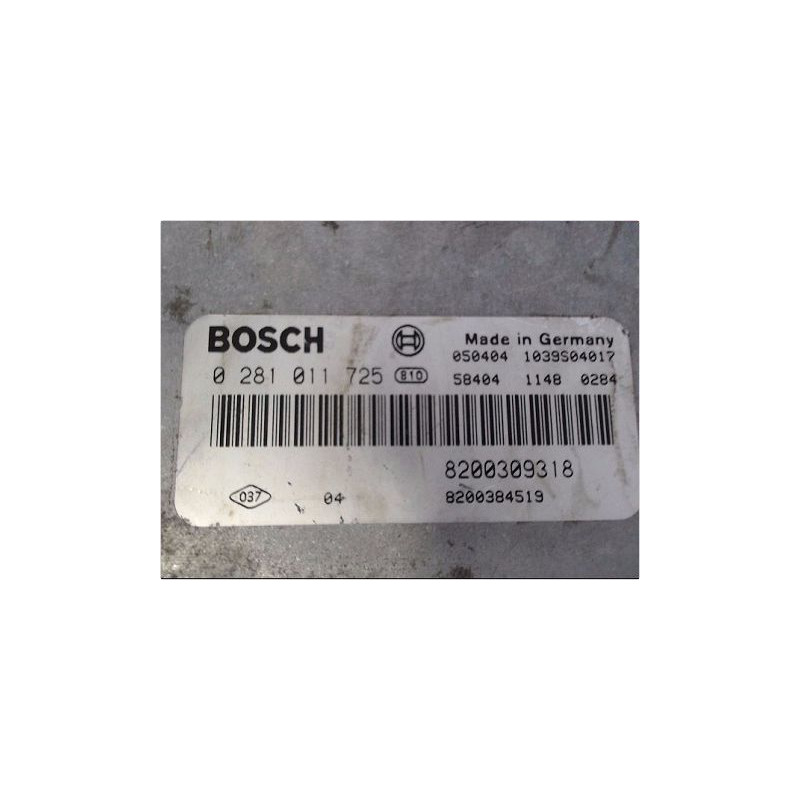 CALCULATEUR MOTEUR RENAULT VELSATIS PH2 05-09