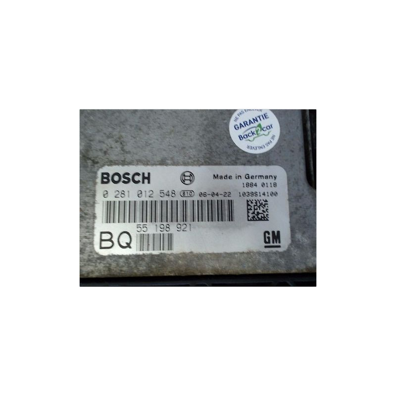CALCULATEUR MOTEUR OPEL ASTRA (H) 04-06