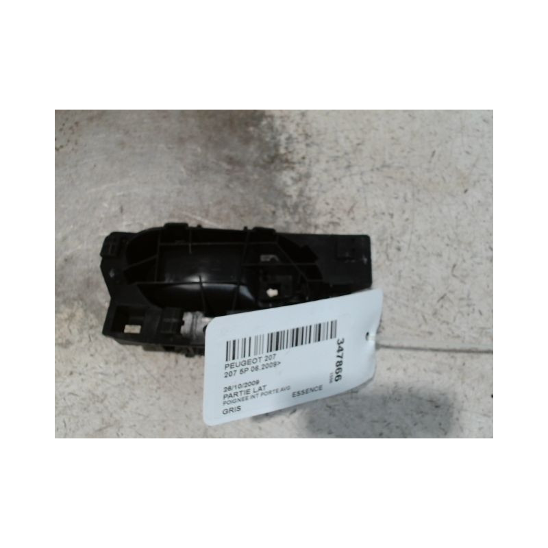 POIGNEE INTERIEURE PORTE AVANT GAUCHE PEUGEOT 207 2009-