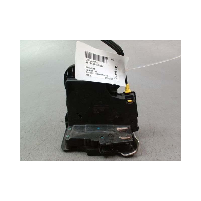 SYSTEME CONDAMNATION AVANT DROIT OPEL ASTRA 2004-