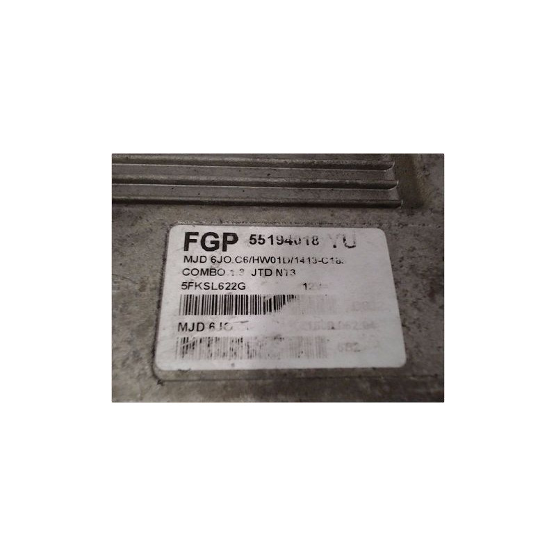 CALCULATEUR MOTEUR OPEL COMBO CARGO 2003-