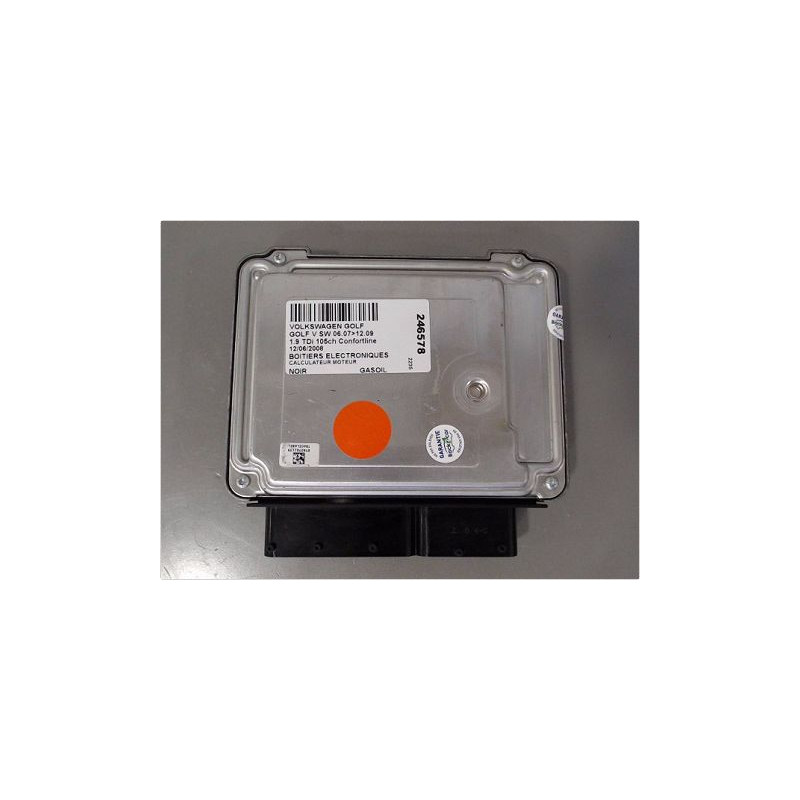 CALCULATEUR MOTEUR VOLKSWAGEN GOLF V SW 07-09
