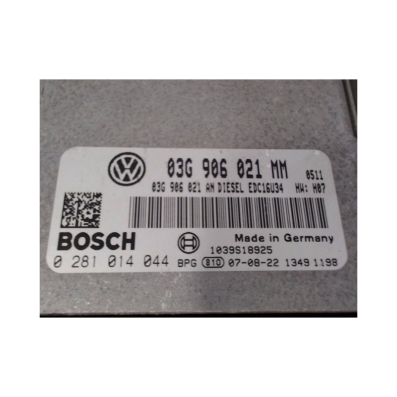 CALCULATEUR MOTEUR VOLKSWAGEN TOURAN PH2 06-10