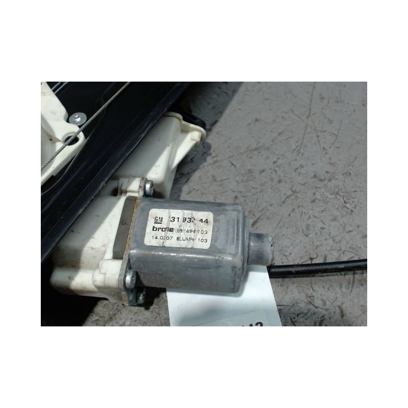 MECANISME+MOTEUR LEVE-GLACE AVANT GAUCHE OPEL ASTRA CABRIOLET 2006-