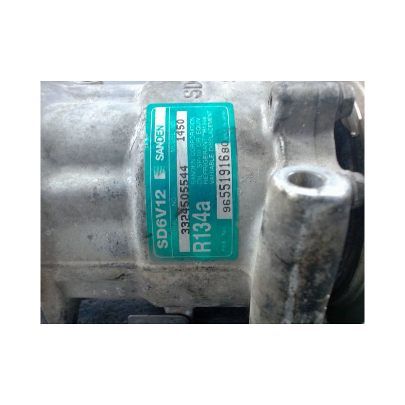 COMPRESSEUR AIR CONDITIONNE CITROEN C3 2002-2005