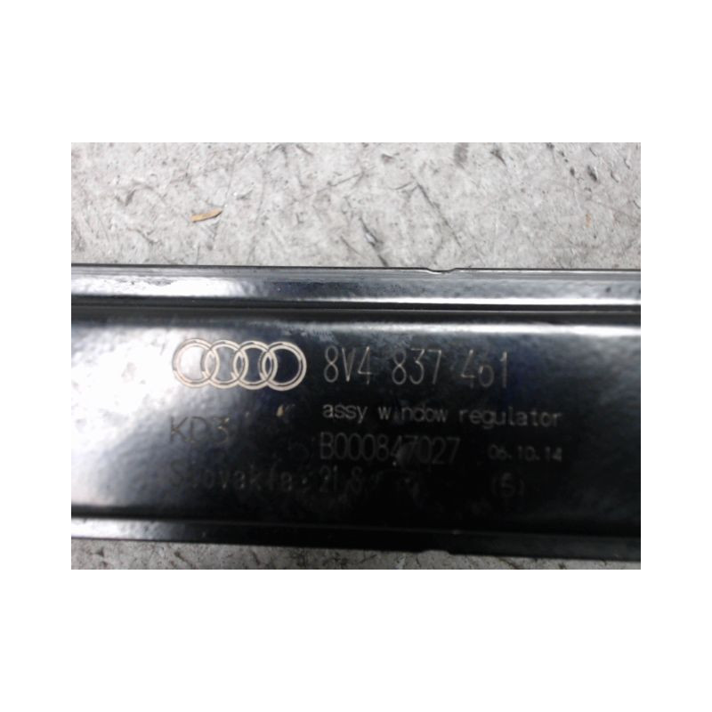 MECANISME+MOTEUR LEVE-GLACE AVANT GAUCHE AUDI A3 SPORTBACK