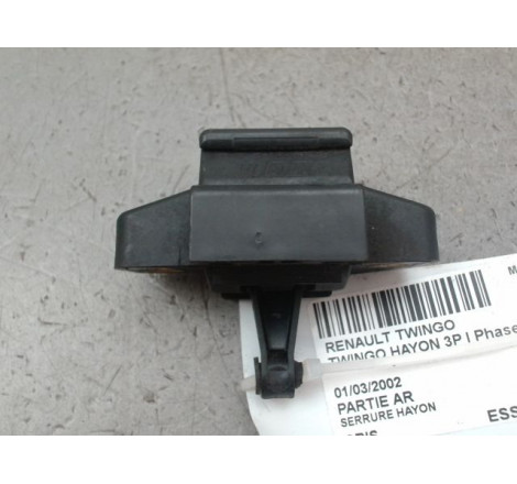 SERRURE HAYON  RENAULT TWINGO I Phase 3 2000-2007