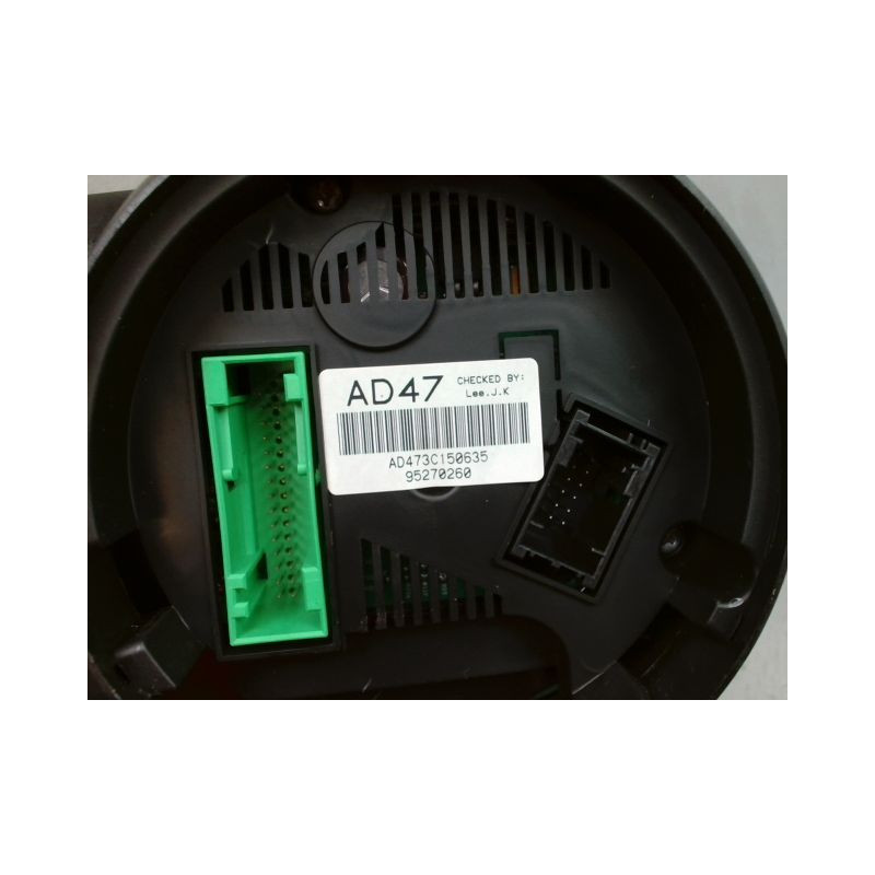 BLOC COMPTEURS CHEVROLET SPARK Phase 1 2010-2012