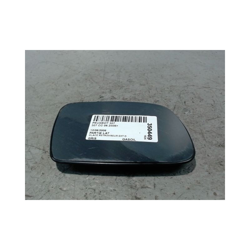 GLACE RETROVISEUR EXT D PEUGEOT 307 CC 2005-