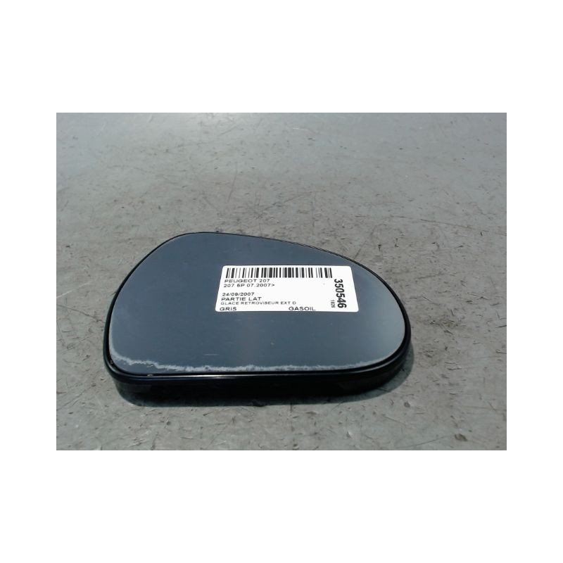 GLACE RETROVISEUR EXT D PEUGEOT 207 2007-