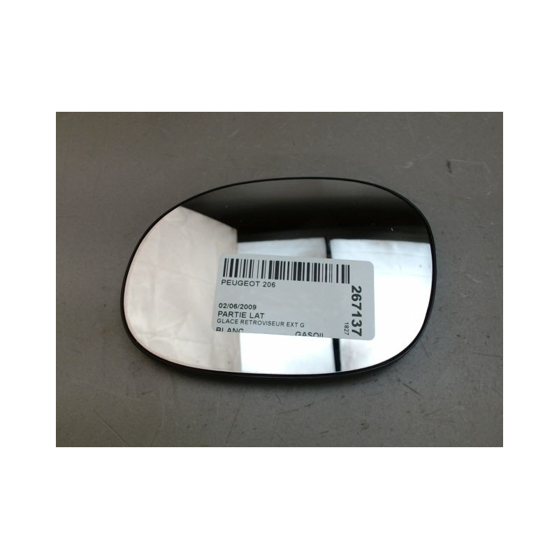 GLACE RETROVISEUR EXT G PEUGEOT 206