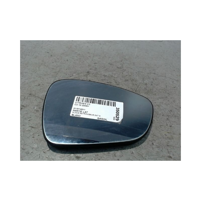 GLACE RETROVISEUR EXT D CITROEN C3 2009-
