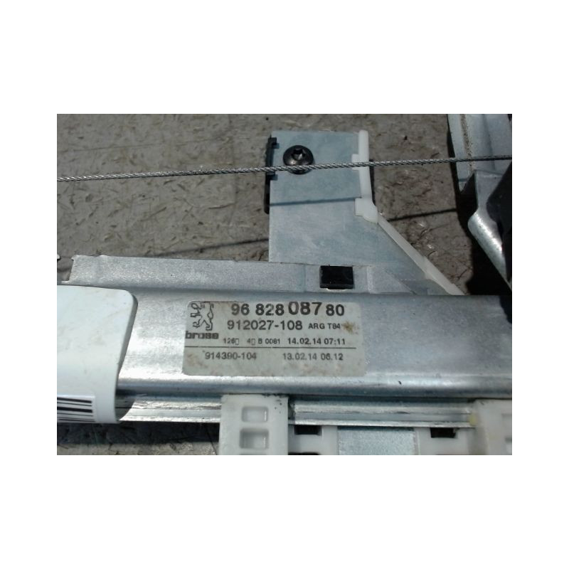 MECANISME+MOTEUR LEVE-GLACE ARRIERE GAUCHE PEUGEOT 5008 2009-