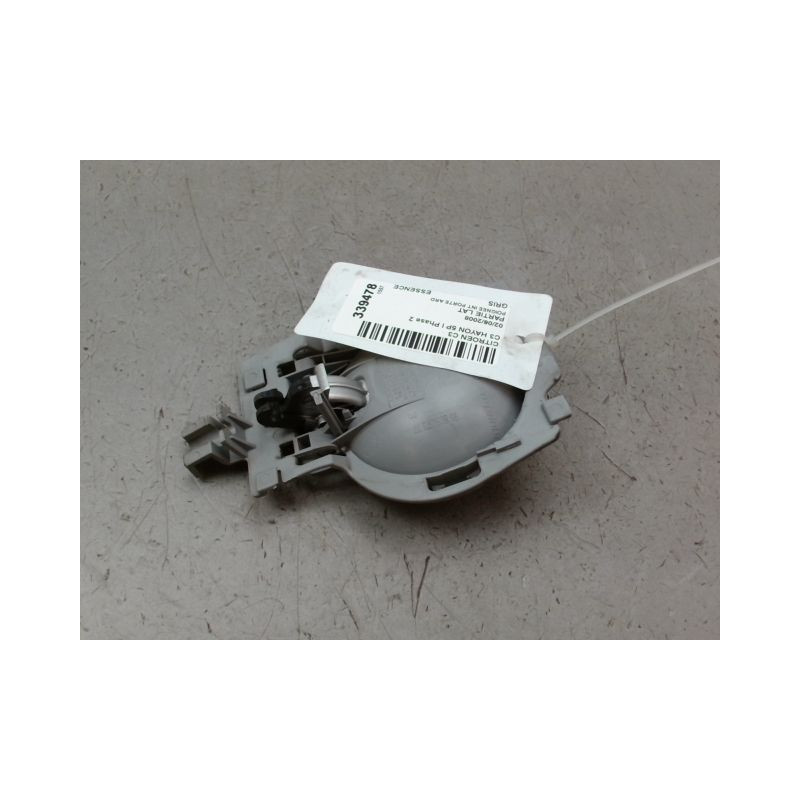 POIGNEE INTERIEURE PORTE ARRIERE DROIT CITROEN C3 I Phase 2 2005-2010
