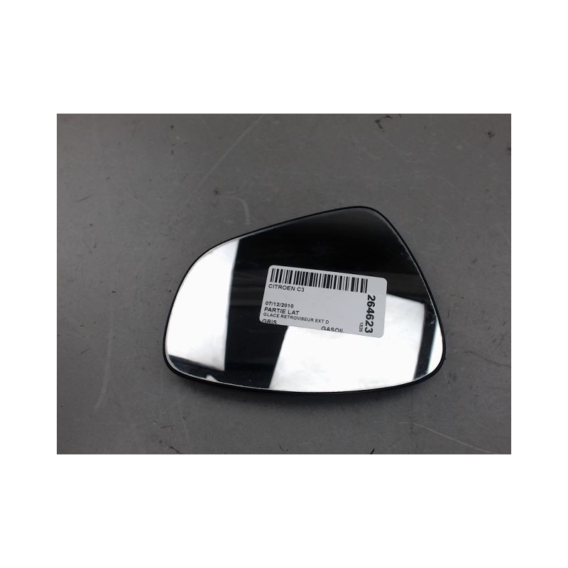 GLACE RETROVISEUR EXT D CITROEN C3
