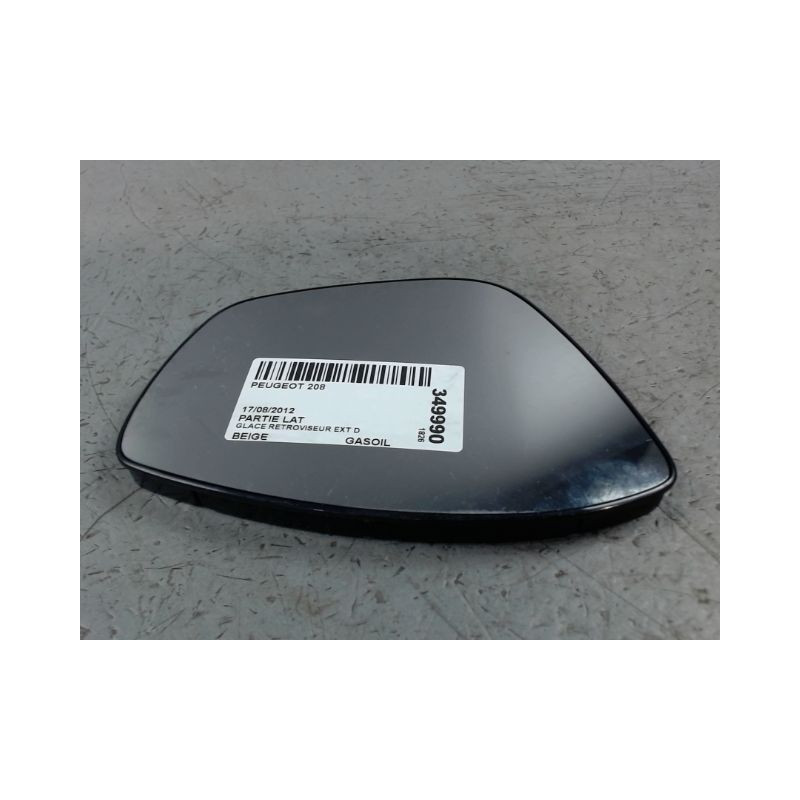 GLACE RETROVISEUR EXT D PEUGEOT 208
