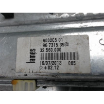 MECANISME LEVE-GLACE ARRIERE GAUCHE PEUGEOT 208