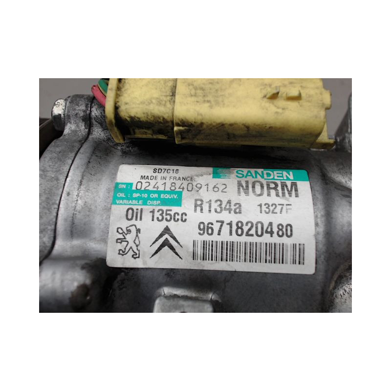 COMPRESSEUR AIR CONDITIONNE CITROEN C5