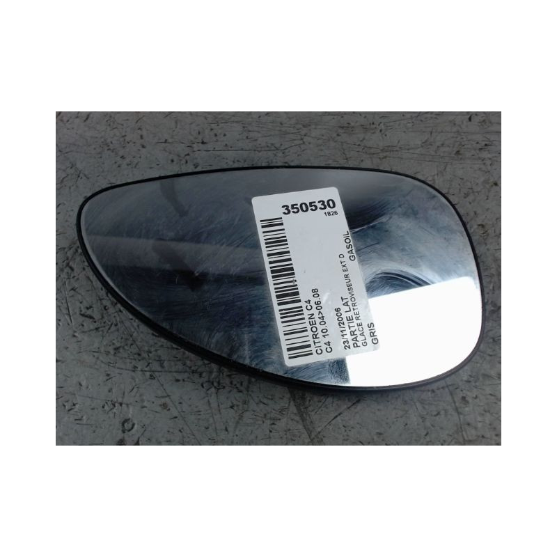 GLACE RETROVISEUR EXT D CITROEN C4 04-08