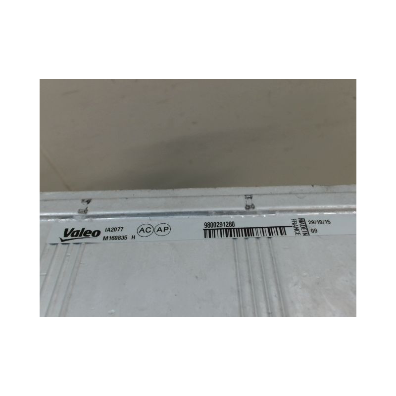 ECHANGEUR AIR PEUGEOT PARTNER BREAK II Phase 2 (B9) 2012-...