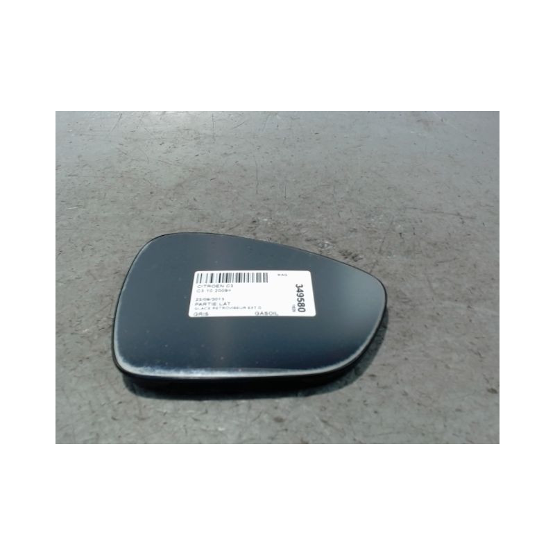 GLACE RETROVISEUR EXT D CITROEN C3 2009-