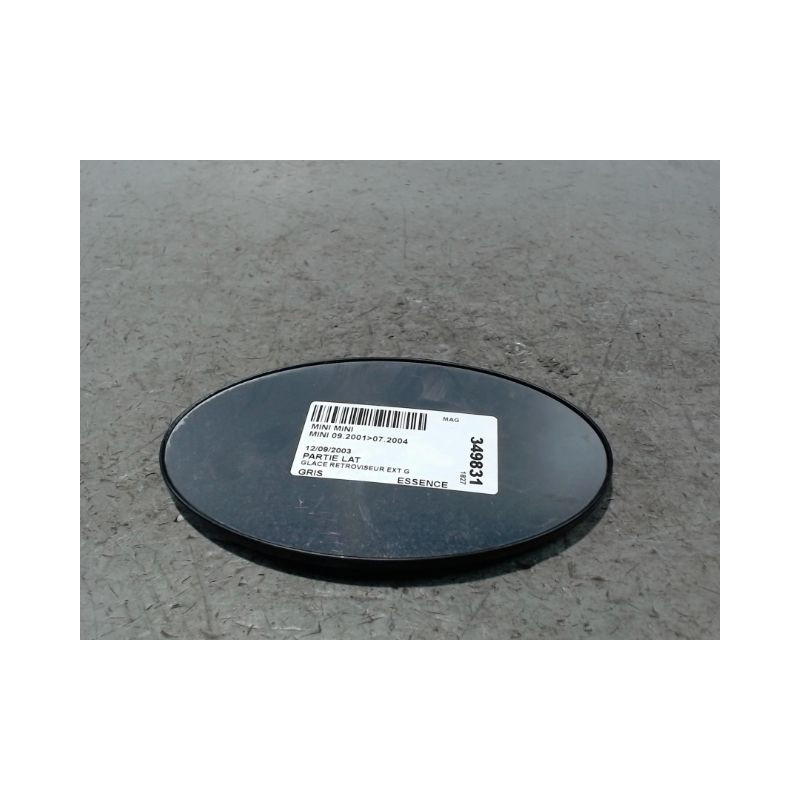 GLACE RETROVISEUR EXT G MINI MINI 2001-2004