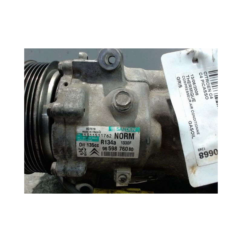 COMPRESSEUR AIR CONDITIONNE CITROEN C4 PICASSO