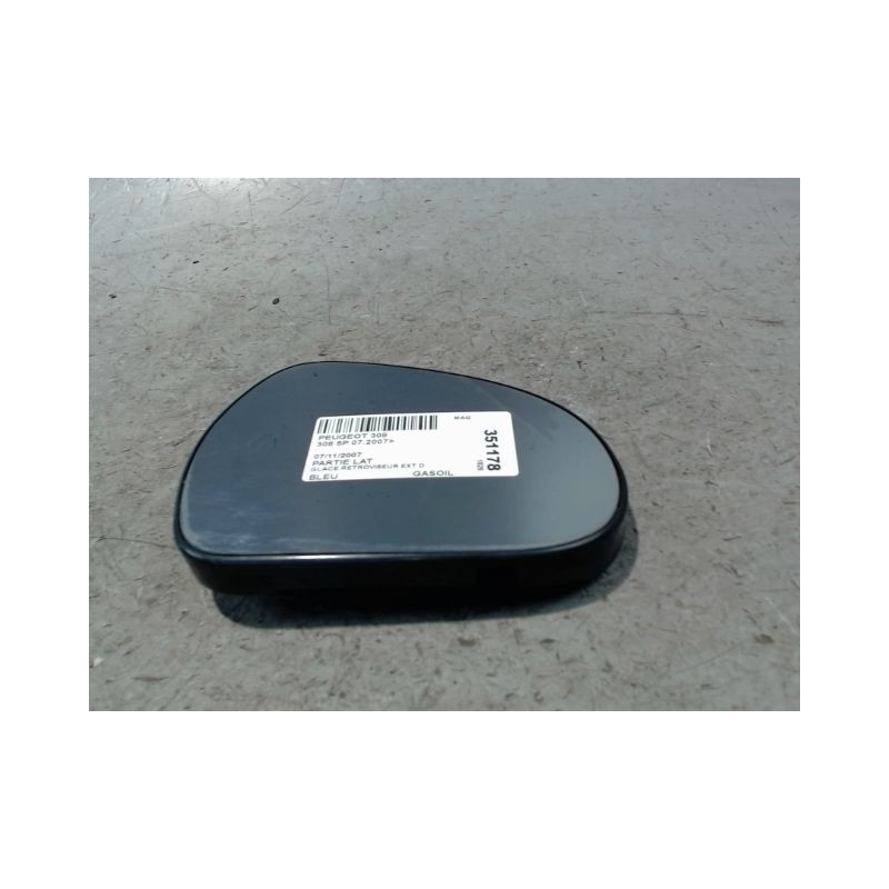 GLACE RETROVISEUR EXT D PEUGEOT 308 2007-