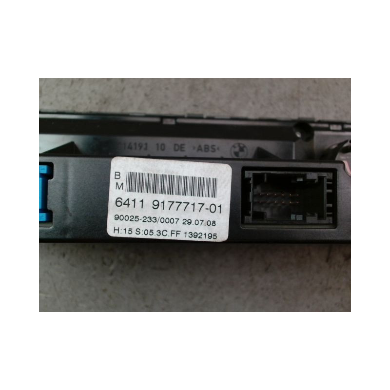 COMMANDE DE CHAUFFAGE BMW SERIE 5 (E60) 2003-