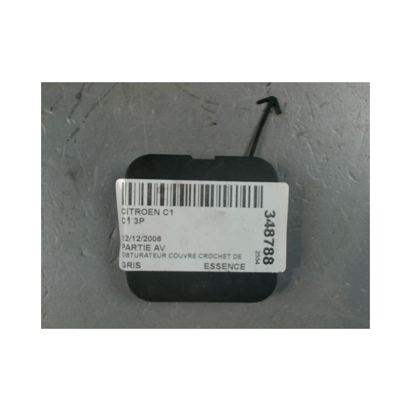 OBTURATEUR COUVRE CROCHET DE BOUCLIER AV CITROEN C1 3P