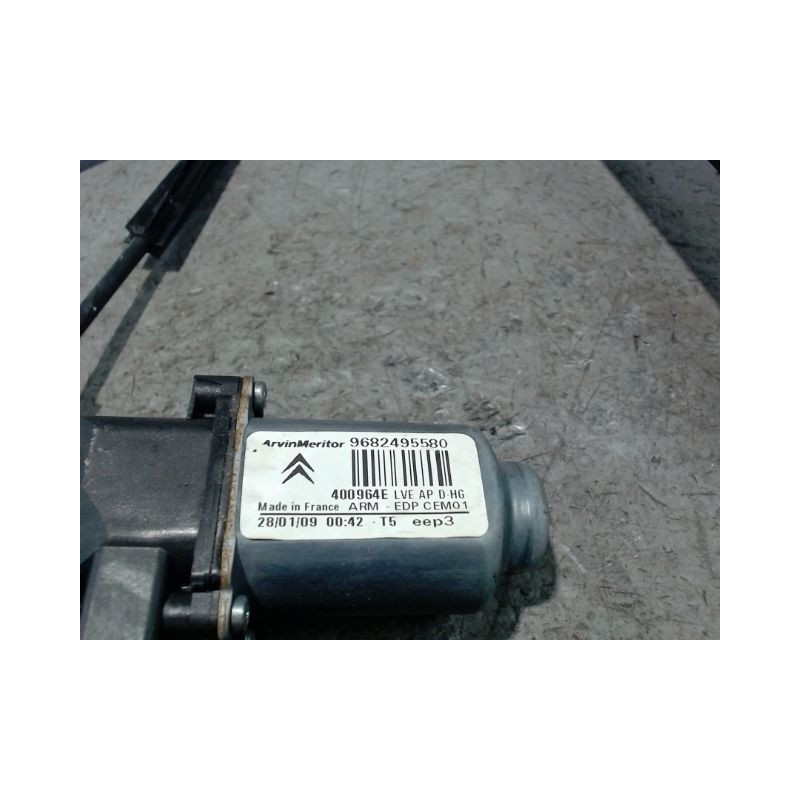 MECANISME+MOTEUR LEVE-GLACE AVANT DROIT CITROEN C4 PICASSO 007-