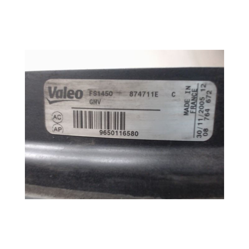MOTEUR VENTILATEUR RADIATEUR PEUGEOT 307