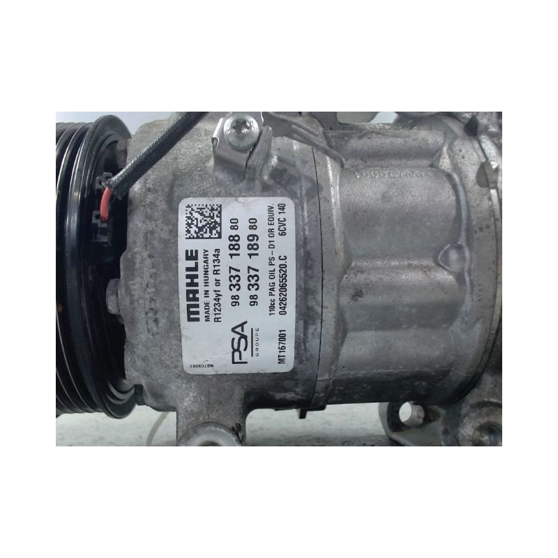 COMPRESSEUR AIR CONDITIONNE PEUGEOT 308 2011-