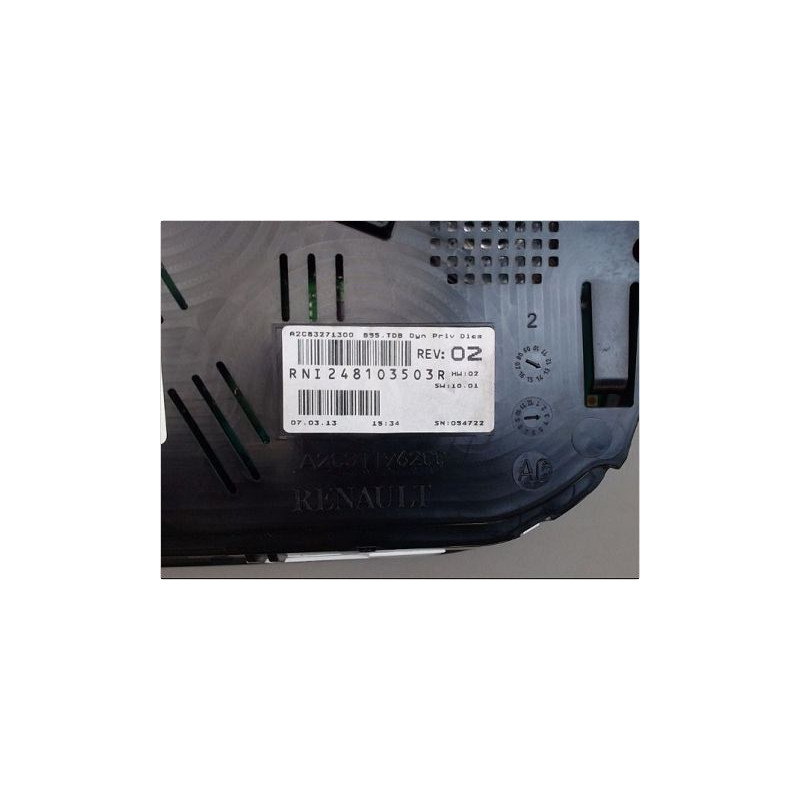 BLOC COMPTEURS RENAULT MEGANE III PH2 12-14