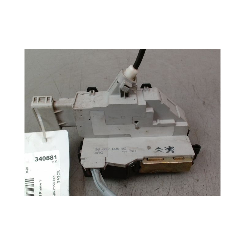 SYSTEME CONDAMNATION ARRIERE GAUCHE CITROEN C4 I Phase 1 2004-2008