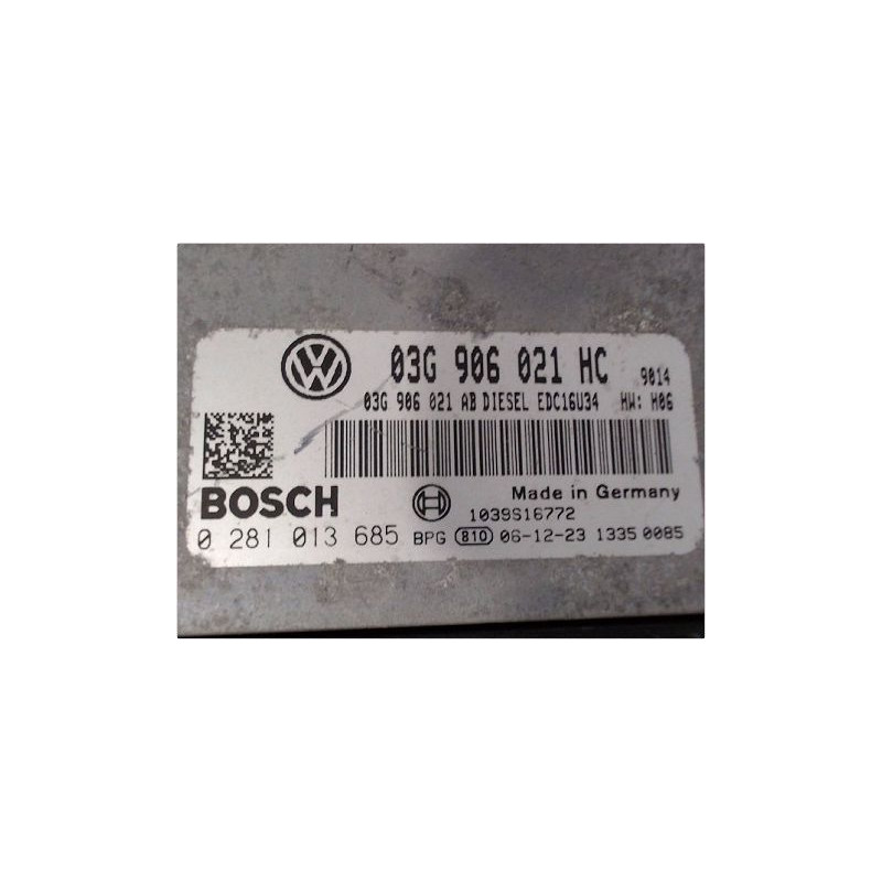 CALCULATEUR MOTEUR VOLKSWAGEN GOLF V 2003-2009