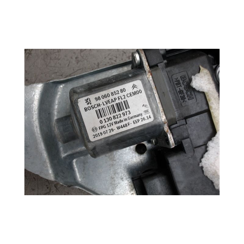 MECANISME LEVE-GLACE AVANT GAUCHE PEUGEOT 508