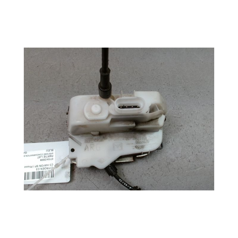 SYSTEME CONDAMNATION ARRIERE GAUCHE CITROEN C3 I Phase 2 2005-2010