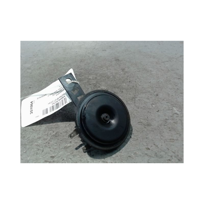 KLAXON / AVERTISSEUR NISSAN MICRA 2009-