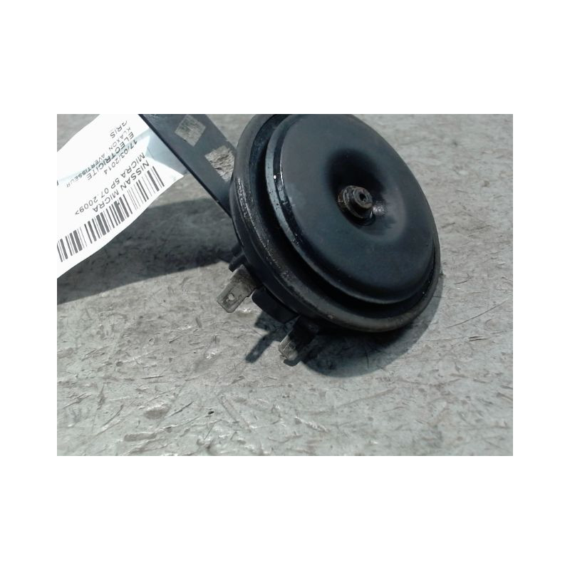 KLAXON / AVERTISSEUR NISSAN MICRA 2009-