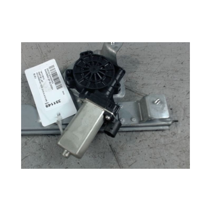 MECANISME+MOTEUR LEVE-GLACE ARRIERE GAUCHE DACIA SANDERO 2008-