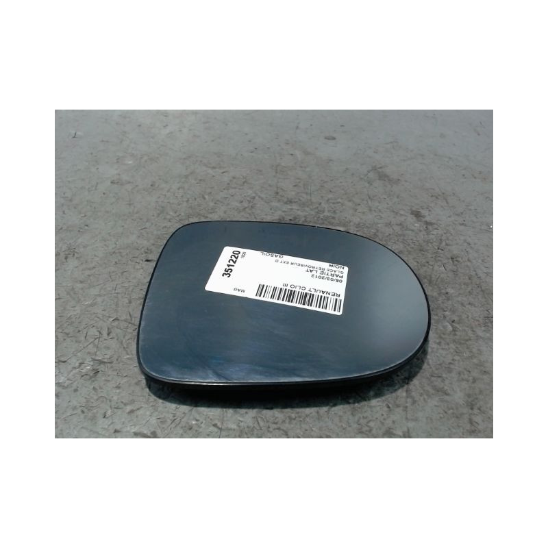 GLACE RETROVISEUR EXT D RENAULT CLIO III