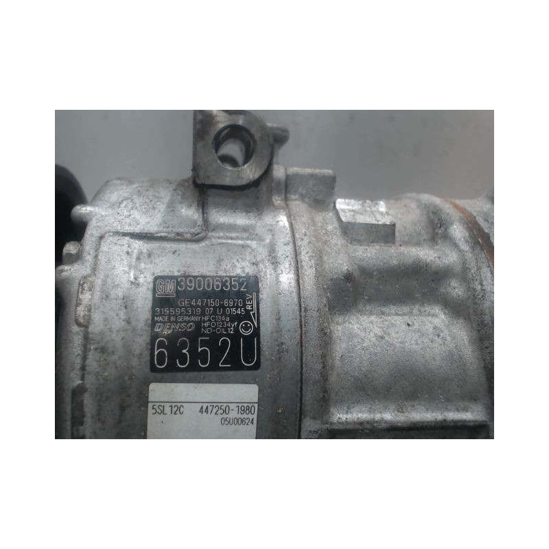 COMPRESSEUR AIR CONDITIONNE OPEL CORSA