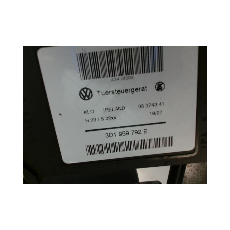 MECANISME LEVE-GLACE AVANT DROIT PORSCHE CAYENNE