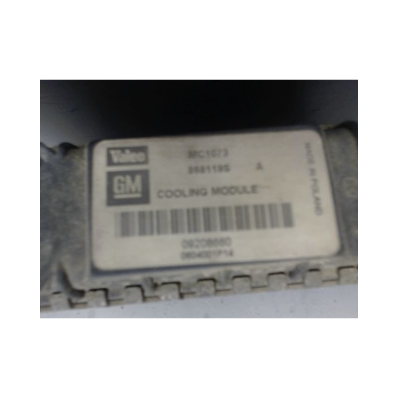RADIATEUR OPEL AGILA
