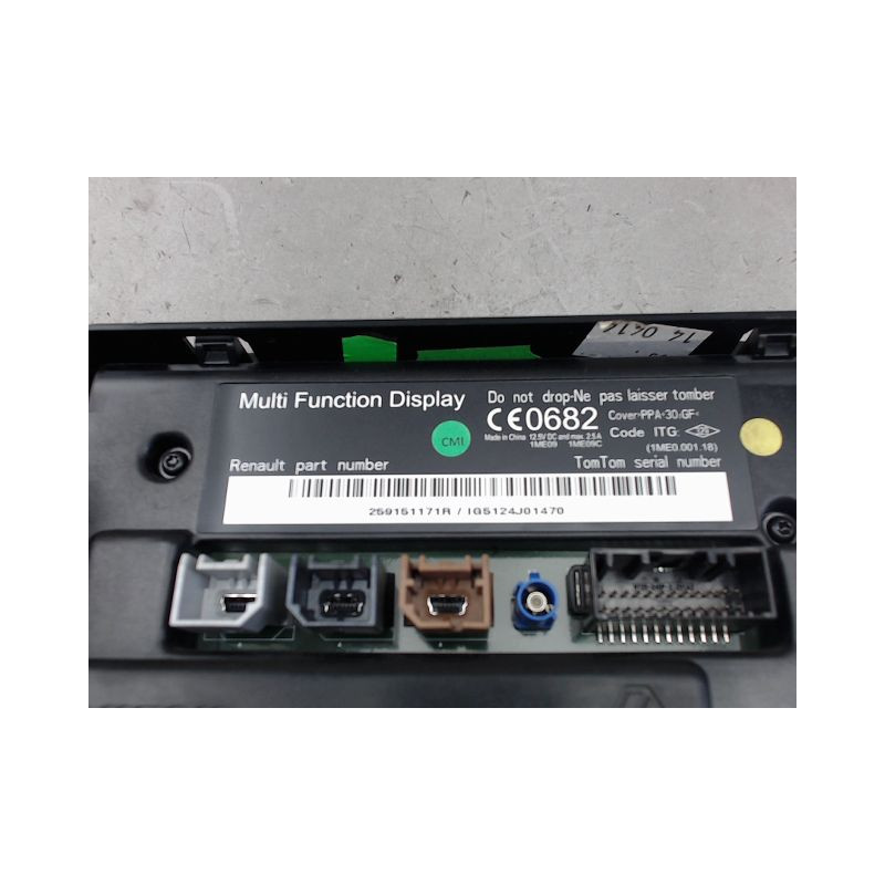 ECRAN GPS RENAULT MEGANE