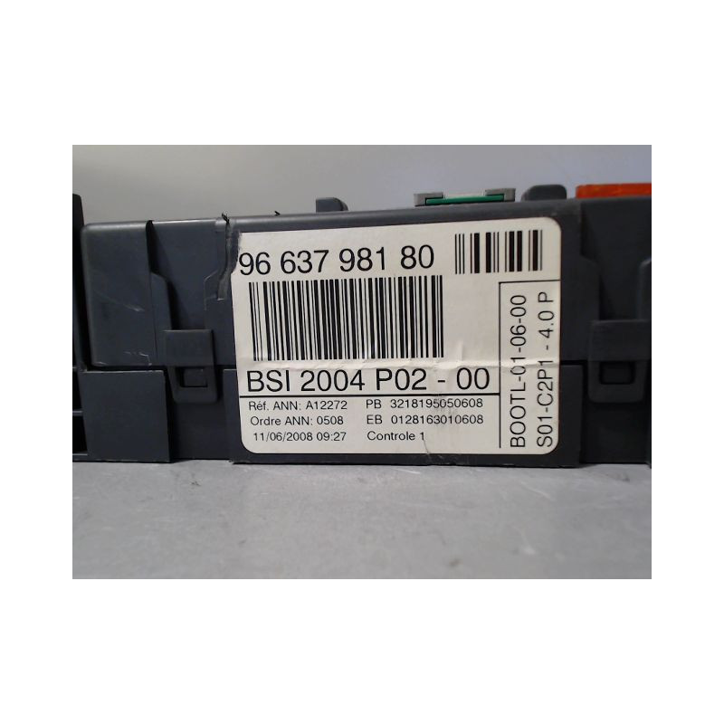 BOITIER GESTION HABITACLE PEUGEOT 308