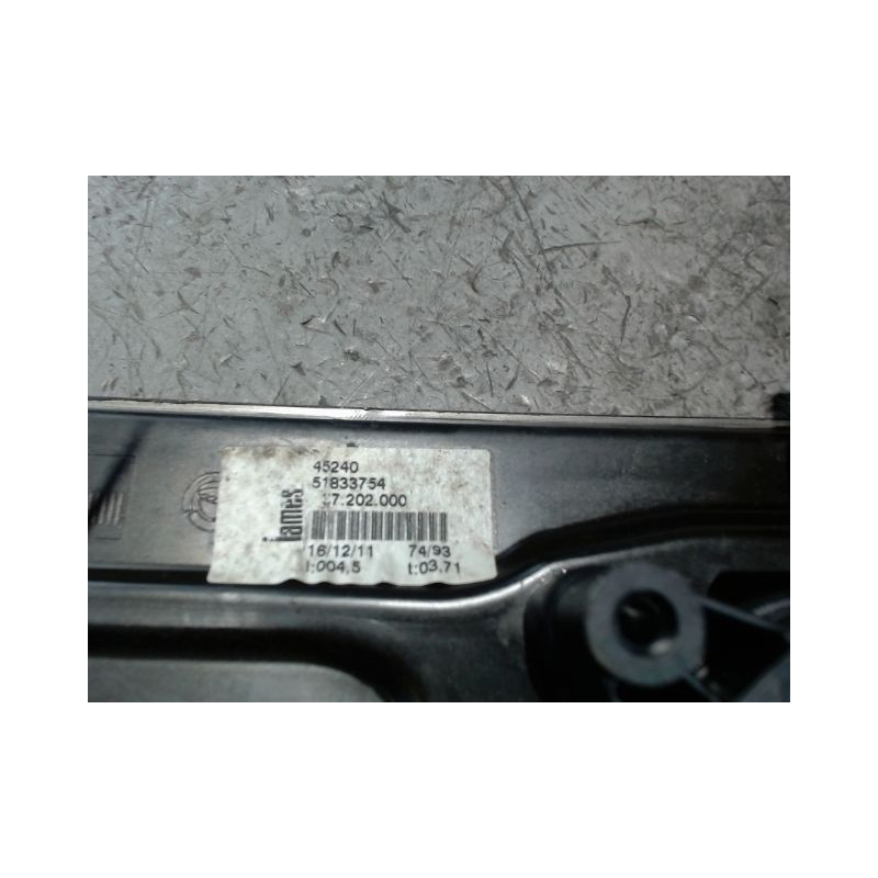 MECANISME+MOTEUR LEVE-GLACE AVANT GAUCHE LANCIA YPSILON 2003-