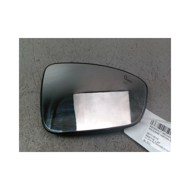 GLACE RETROVISEUR EXT D RENAULT MEGANE IV PHASE 1 2015-