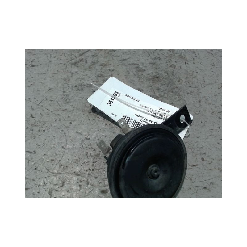 KLAXON / AVERTISSEUR NISSAN MICRA 2009-